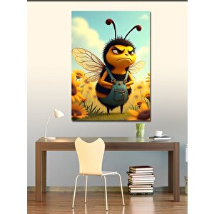 Kanvas Tablo Kızgın Bal Arısı 50x70 cm