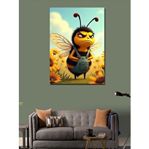 Kanvas Tablo Kızgın Bal Arısı 50x70 cm