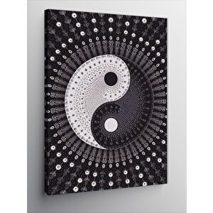 Kanvas Tablo Ying Yang  Denge 100x140 cm