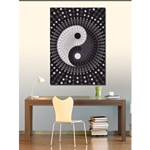 Kanvas Tablo Ying Yang  Denge 100x140 cm
