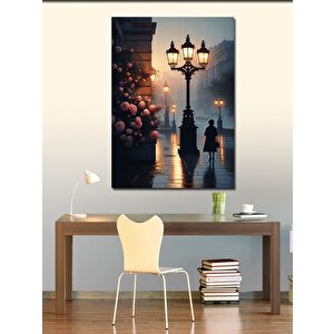 Kanvas Tablo Sokak Lambaları 70x100 cm