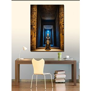 Kanvas Tablo Mısır Kraliçesi 100x140 cm