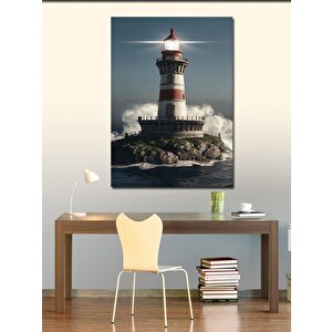 Kanvas Tablo Deniz Feneri 100x140 cm