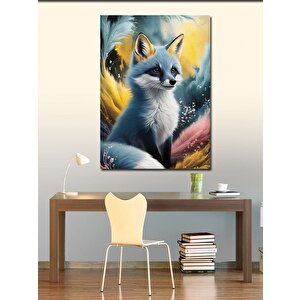 Kanvas Tablo Renkli Laleler 50x70 cm