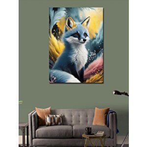 Kanvas Tablo Renkli Laleler 50x70 cm