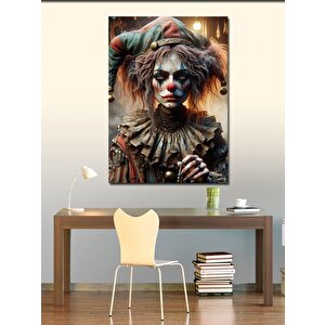 Kanvas Tablo Üzgün Palyaço 70x100 cm