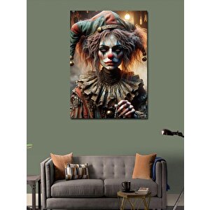 Kanvas Tablo Üzgün Palyaço 70x100 cm