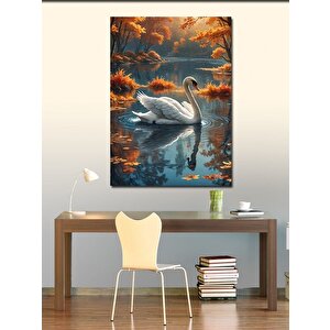 Kanvas Tablo Göldeki Kuğu 70x100 cm