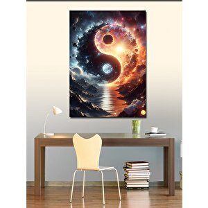 Kanvas Tablo Ying Yang Denge 70x100 cm