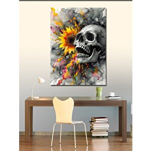 Kanvas Tablo Kenarındaki Binalar 70x100 cm