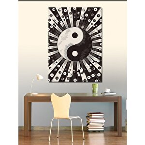 Kanvas Tablo Ying Yang 50x70 cm