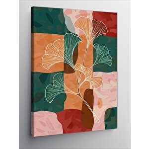 Kanvas Tablo Renkler Ve Orkide Çiçeği 50x70 cm