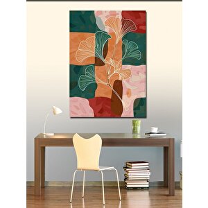 Kanvas Tablo Renkler Ve Orkide Çiçeği 50x70 cm