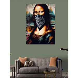 Kanvas Tablo Mona Lisa Fan Art 50x70 cm