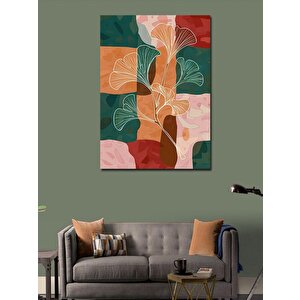 Kanvas Tablo Renkler Ve Orkide Çiçeği 70x100 cm