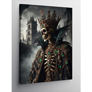 Kanvas Tablo Kral Kurukafa Ve Eski Binalar 100x140 cm