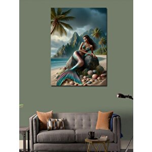 Kanvas Tablo Deniz Kızı 70x100 cm