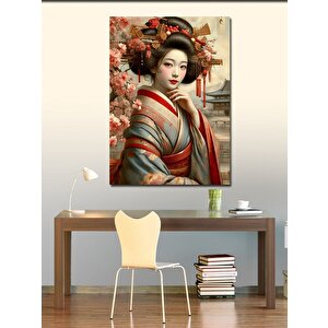 Kanvas Tablo Japon Kadın 50x70 cm