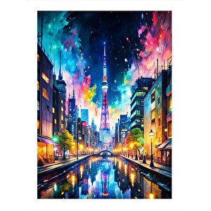 Amsterdam Model Mdf Tablo 25cmx 35cm 25x35 cm