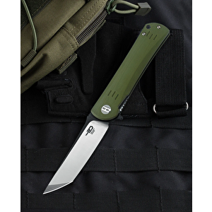Bestech Kendo Bg06b-2 Ordu Yeşili G10 Sap D2 Çakı