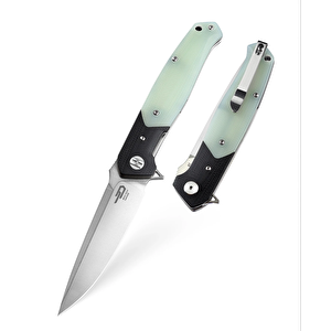 Bestech Swordfish Bg03e Siyah Ve Yeşim G10 Sap D2 Çakı