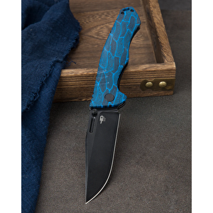 Bestech Keen Ii Bt2301d Siyah Mavi G10+titanyum Sap S35vn Çakı