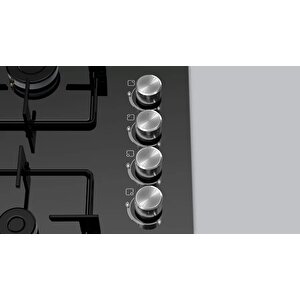 Bosch Pop0c6o12o Siyah Cam Set Üstü Ocak