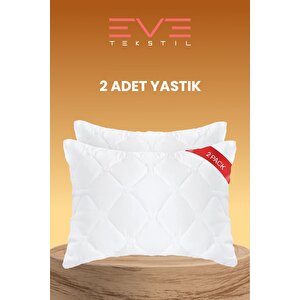 2 Adet Diamond Plus Kapitone Yastık 50*70 Cm 800 Gr 50x70 cm