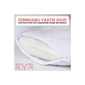 2 Adet Diamond Plus Kapitone Yastık 50*70 Cm 800 Gr