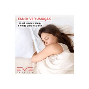 2 Adet Diamond Plus Kapitone Yastık 50*70 Cm 800 Gr