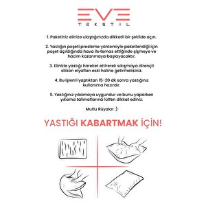 2 Adet Diamond Plus Kapitone Yastık 50*70 Cm 800 Gr