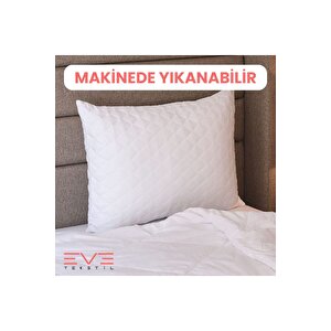 2 Adet Diamond Kalite Kapitone Yastık 50*70 Cm 800 Gr