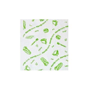 Handynorm Hamburger Burger Pide Tost Sandviç Kılıfı Poşeti - 12.5x12.5 Cm. - 2000 Adetlik 3 Kutu