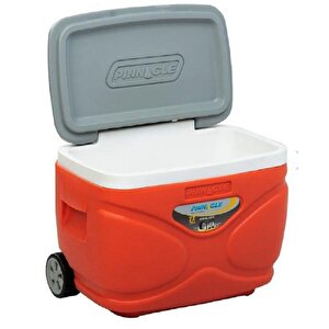 Pinnacle Prudence Tekerlekli Buzluk 30 Litre-kirmizi