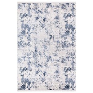 Halı Zara 1009 Mavi Serisi Akrilik Salon Oturma Yatak Odası Halısı 160x230 cm