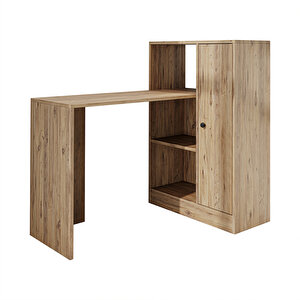 ROOMART Daisy Raflı Çalışma Masası , Çocuk Çalışma Masası, Ofis Çalışma Masası, Bilgisayar Masası