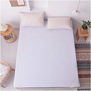 100x200 Cm Köşelerden Lastikli Tek Kişilik Sıvı Geçirmez Yatak Koruyucu Alez