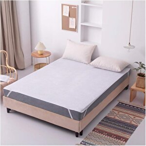 Maki Home 100x200 Cm Köşelerden Lastikli Tek Kişilik Sıvı Geçirmez Yatak Koruyucu Alez