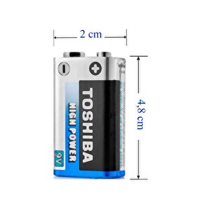 6lr61 9 Volt Alkalin Pil  - Hıgh Power Pil