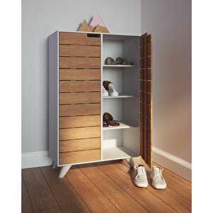 Nesseshop 8 Gözlü Ayakkabılık Dolabı , Yenilikçi Tasarım Ve Kullanışlı
