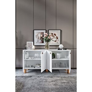 Vns Moduler Mdf Mebran Kapak Bohem Konsol