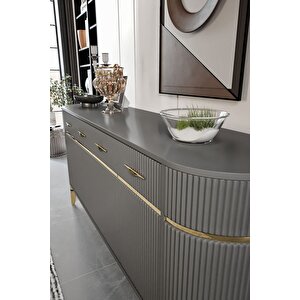 Vns Modler Mdf Mebran Kapak Oval Konsol