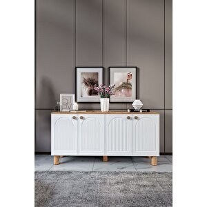 Vns Moduler Duru Mdf Mebran Kapak Bohem Konsol