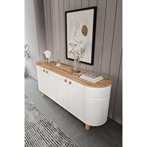 Vns Moduler Duru Mdf Mebran Kapak Bohem Konsol