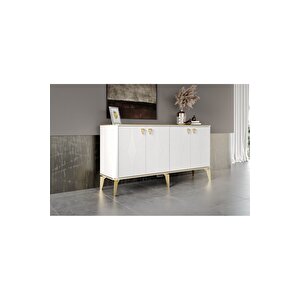 Konsol Smart Beyaz Gold
