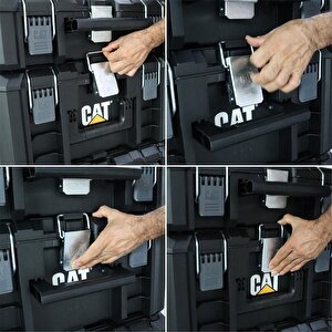 Cat Da41004 Hyper Stack 60 Litre Ağır Hizmet Tipi Tekerlekli Kilitli Takım Çantası