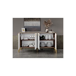 Smart Şömineli 3'lü Salon Set Takımı
