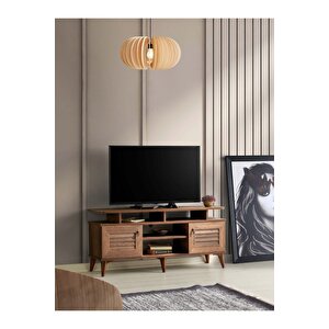 110 Cm Panjurlu Raflı Tv Sehpası