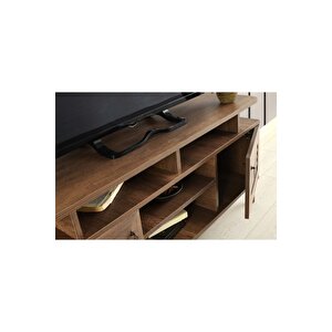 110 Cm Panjurlu Raflı Tv Sehpası