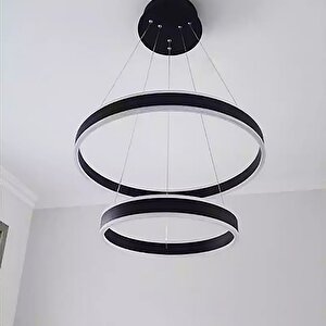 Double Light Çift Yön Led Avize Ø80-60cm 158 Watt